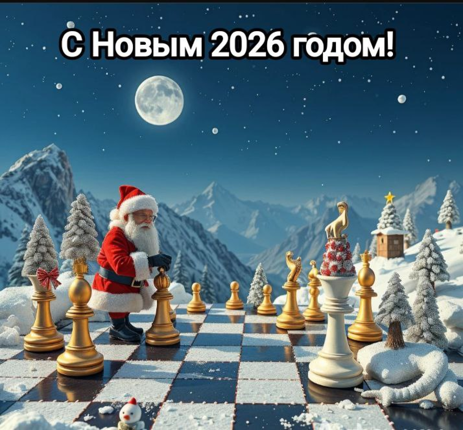 Поздравление с Новым 2026 годом от директора СДЮШОР